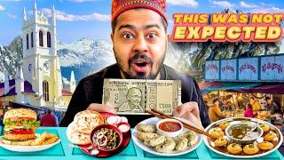 Shimla ka NATIONAL Street Food India  Himachali Sidhu, Pahadi Basket Chaat