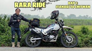 RARA RIDE - Day 1: Itahari to Chitwan || Solo in Xpulse 200 4v