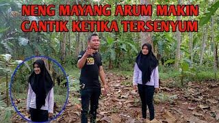 keceriaan Mayang Arum di ajak jalan ke hutan tempat asal nya ini reaksinya..