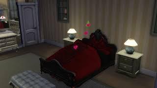 Sims 4 - Kurgan's & Skaara's first woohoo in a bed