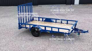 Doolittle Tube Top Utility trailer 2024