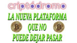 CRIPTODROMO ES SCAM? PAGINA DE INVERSION 