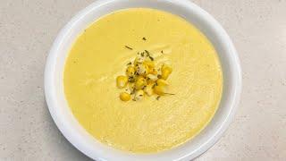 고급진 달달함과 부드러운 벨벳식감! 초당옥수수 콘스프ㅣCorn soup