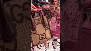  GUCCI Giant Monogram mini tote  #guccibag #luxurybags #luxuryshoppingvlog