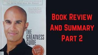 The Greatness Guide | Part 2 | Robin Sharma | Book Review And Summary | 101 Lesson For A Great Life
