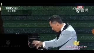 Donnie's piano performance at the Hong Kong 20th handover celebration show