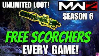 MWZ - FREE SCORCHERS Every Game in MW3 Zombies Season 6! (NEW FASTER TOMBSTONE DUPLICATION GLITCH)