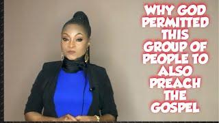 FOR THIS REASON GOD ALSO PERMITTED THIS GROUP OF PEOPLE TO PREACH THE GOSPEL