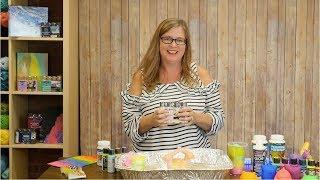 Explore Paint Pouring and New DecoArt Products with Laura Kelly