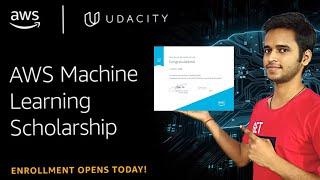 AWS Machine Learning Scholarship Program | Udacity Nanodegree program for free with FREE CERTIFICATE