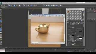 3DS Max tutorial Wood Floor Vray material