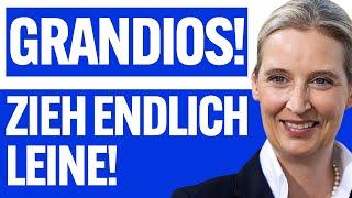 ARD Reporter - ALICE WEIDEL hier ist die TÜR! verschwinde