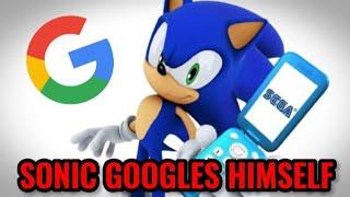 Sonic googles himself!