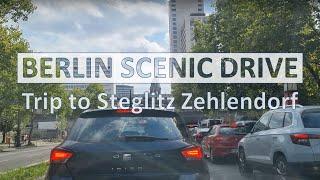 Scenic Drive to the Indonesian Ambassador's Residence in Steglitz-Zehlendorf, Berlin [2K 60FPS]