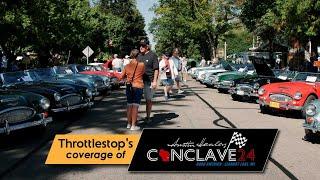 2024 Austin Healey Conclave Concours Show | Throttlestop Coverage from Elkhart Lake, WI!