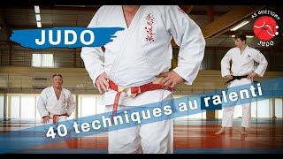 Judo - 40 techniques au ralenti