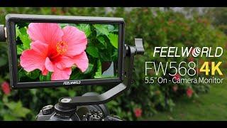 FEELWORLD FW568 5.5 Inch 4K DSLR Camera Field Monitor