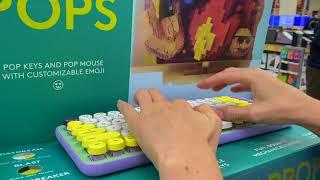 Is your keyboard THIS thoccy tho? TYPING ASMR IN JB HIFI ON FREEDOM DAY #shorts