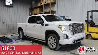 GMC Sierra with a 3.0L Duramax Ag Diesel Solutions Performance Module Dyno Run