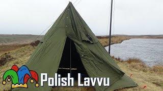 Bushcraft - Polish Army Lavvu Poncho Shelter