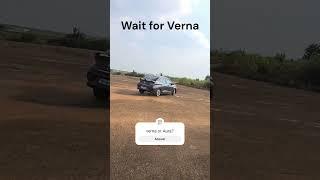 hyundai verna vs Aura drifting stability test #car #carstunts #hyundai #verna #aura