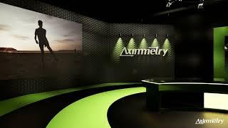 Sport Studio, Unreal Engine virtual stock set | Aximmetry