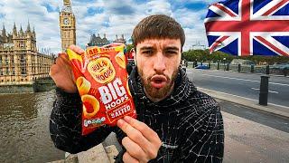 Trying The Most ICONIC British Snacks in London 