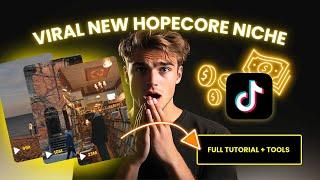 How To Make MONETIZABLE VIRAL Hopecore TikTok Videos (NEWEST Niche | 23M Views)