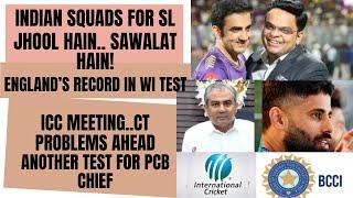 SKY T20 CAPTAIN..INDIA SQUADS MAIN JHOOL HAI SAWALAT HAIN..ICC MEETING SHAH HINTS AT CT PROBLEMS