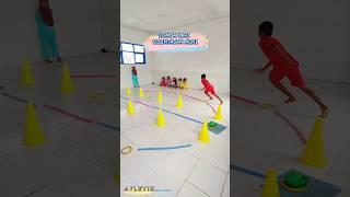 Permainan Lomba Lari diLintasan Mini    #praktek #atletik #permainan #permainananak #pjok