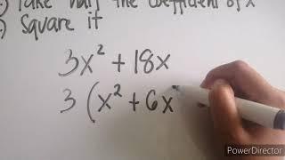 Conic Sections: CIRCLE (General form to Standard form) Part 1