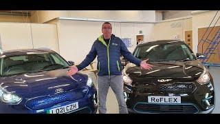 The difference between the Kia E Niro 2 and 4+