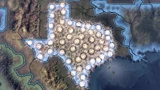 Nuking ALL of Texas in Hearts of Iron IV