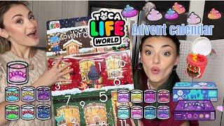 TOCA BOCA SLIME SURPRISE ADVENT CALENDAR! *Toca Boca Unboxing*