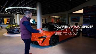 EVERYTHING You Need to Know About the 2025 McLaren Artura Spider