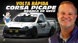 CORSA PICAPE DE CORRIDA NA VOLTA RÁPIDA! Rubinho acelera o carro RAIZ das Mil Milhas de Interlagos!