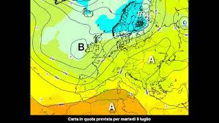 METEO fino al 9 luglio 2024 e la tendenza successiva