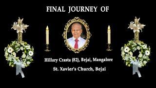 Final journey of Hillary Crasta (82), Bejai, Mangalore