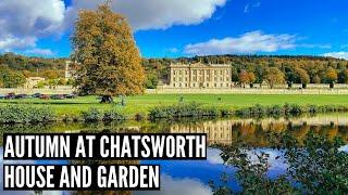 An Autumnal Tour around Chatsworth House and Gardens! | Derbyshire, England