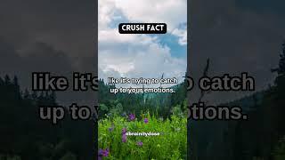 The heart reaces when you see your crush...  #crushfacts #crushlove