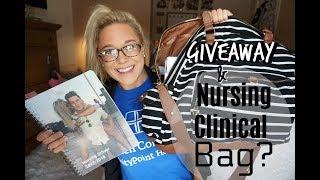 What's In My NURSING School/Clinical Bag? | GIVEAWAY (CLOSED)!