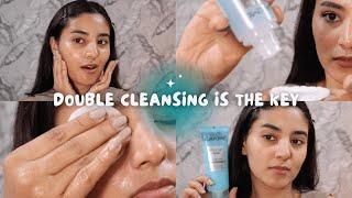 Easy Night Skincare Ft. Double Cleansing | Michu