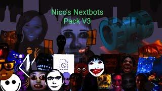 (DC2/Roblox/Nico's Nextbots) Nico's Nextbots Pack V3 (Link In Description)