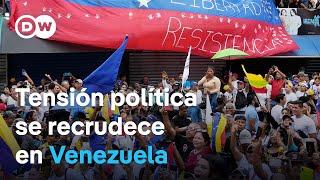 La ola de detenciones de opositores marca la campaña electoral en Venezuela