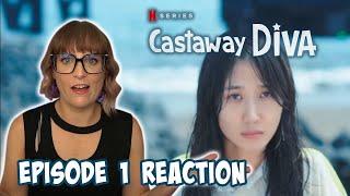 Castaway Diva  무인도의 디바 Episode 1 Reaction | 15 years stuck on an Island after escaping abusive dad