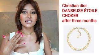 Christian Dior chocker necklace , review dior necklace