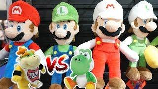 Super Mario Plush Bowser Junior's Yoshi's Baby Peach Luigi Nintendo Switch Party Game