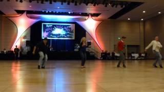 Big Time Operator Line Dance by Jo & John Kinser, Ruben Luna & Philip Sobrielo Demo @ WWW 2015 Reno