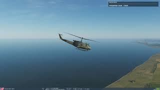 DCS World 2.5 UH-1H Ирокез РСНВ  Первая посадка часть 2