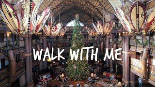 Walk W/Me~ Animal Kingdom Lodge Early Morning~ Trees At Jambo House & Kidani Village